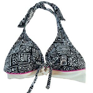 Collections by Catalina Bikini Top, Halter Style, Size M